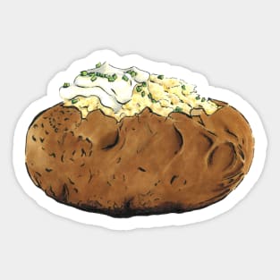 Baked Potato Sticker